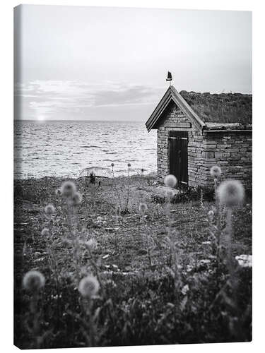 Tableau sur toile Stone Cabin