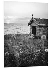 PVC-taulu Stone Cabin