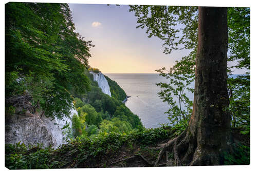 Obraz na płótnie Victoria viewpoint on the Koenigsstuhl rocks on Ruegen