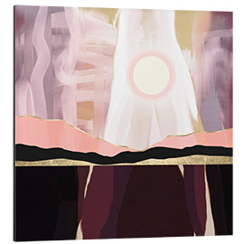 Quadro em alumínio Mauve Sky - SpaceFrog Designs