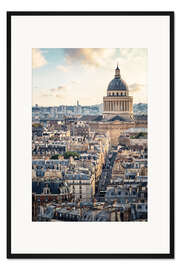 Gerahmter Kunstdruck Architektur in Paris