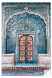 Selvklebende plakat Architecture in Rajasthan