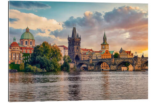 Gallery print Prague Sunset