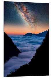 Gallery print The Himalayas in the evening