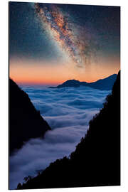 Magnettafel Der Himalaya am Abend