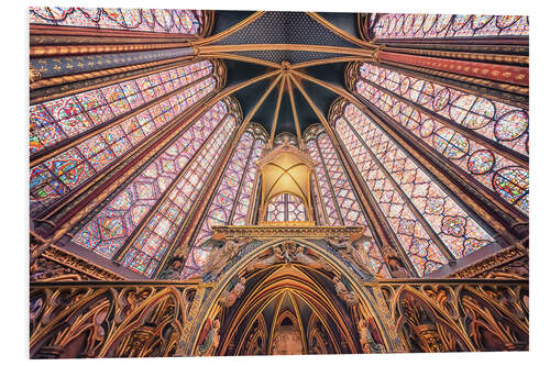 PVC-tavla Sainte Chapelle