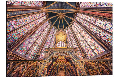 Quadro em plexi-alumínio Sainte Chapelle