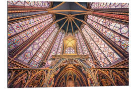 Quadro em plexi-alumínio Sainte Chapelle