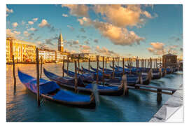 Sisustustarra Gondolas in Venice