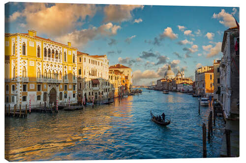 Tableau sur toile Grand Canal in Venice