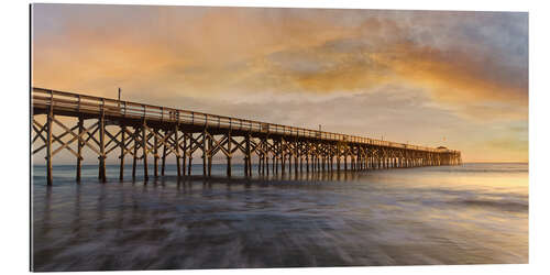 Gallery print Beach Pier at sunrise