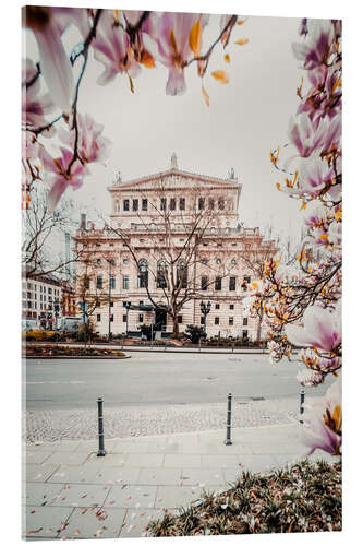 Acrylglasbild Frankfurt Alte Oper