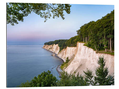 Gallery print Chalk cliffs on the Baltic coast on Rügen