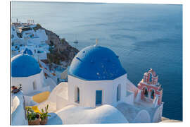 Gallery print White church on Santorini, Greece