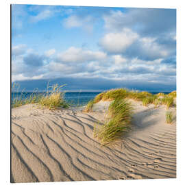 Magnettafel Dünenlandschaft im Sonnenlicht
