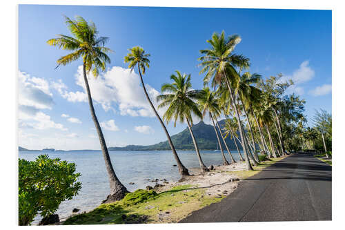 Tableau en PVC Pofai Bay on Bora Bora