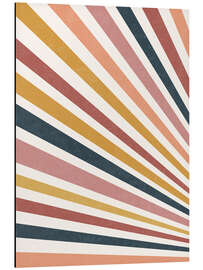 Magnettafel Sonnenaufgang mit Sonnenstrahlen I