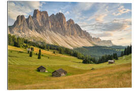 Gallery print Geisler group in the Villnöss valley in South Tyrol