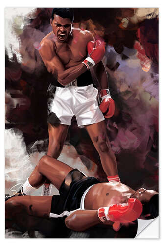 Wall sticker Muhammad Ali I