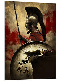 Hartschaumbild 300 Spartans