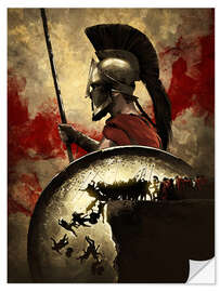 Wandsticker 300 Spartans