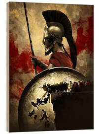 Holzbild 300 Spartans