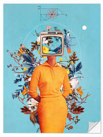 Wandsticker Füttere die Monitore nicht mit deinen Träumen