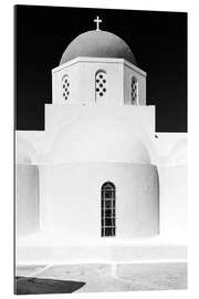 Galleriprint Greek orthodox church in black and white