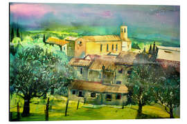 Magnettafel Dorf bei San Miniato, Toskana