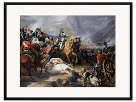 Gerahmter Kunstdruck Die Schlacht von Rivoli
