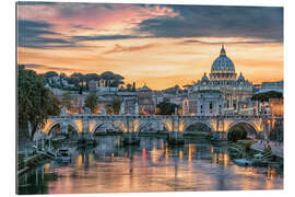 Gallery print Sunset in Rome III