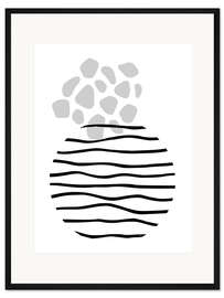 Gerahmter Kunstdruck Beach One