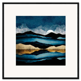 Framed art print Midnight Mountain