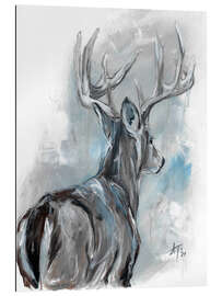 Gallery print Winter deer