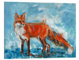 Gallery print The fox in the rain