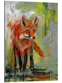 Tableau en aluminium The Fox