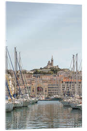 Acrylglas print Marseille Views, France