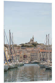 Foam board print Marseille Views, France