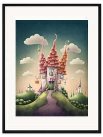 Gerahmter Kunstdruck Magisches Königreich