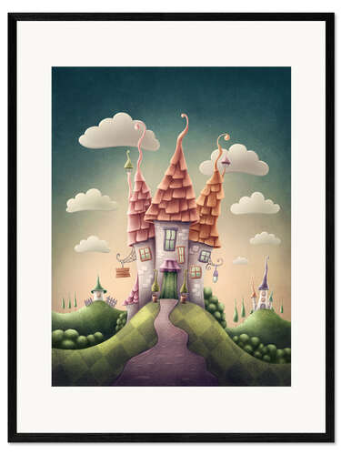 Framed art print Magic kingdom