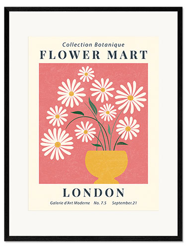 Framed art print Flower Market London