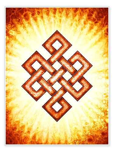Póster Endless Knot - In The Core Of The Sun