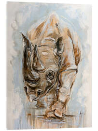 Acrylic print Rhino