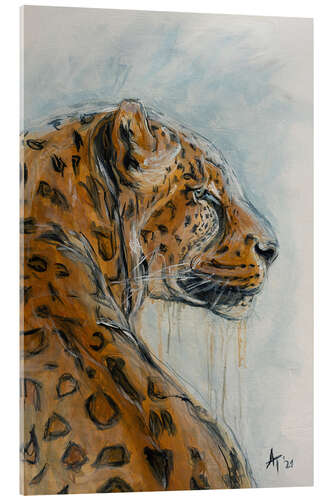 Acrylic print The Leopard