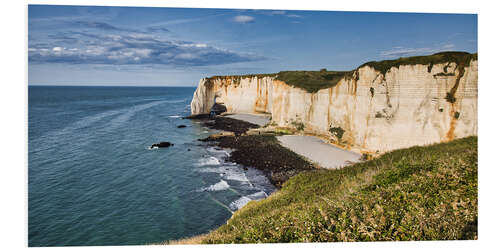 Quadro em PVC Normandy cliffs at Etretat