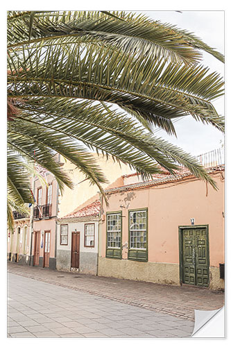 Vinilo para la pared Streets of Tenerife Island