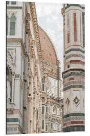 Tableau en aluminium The Duomo, Florence II