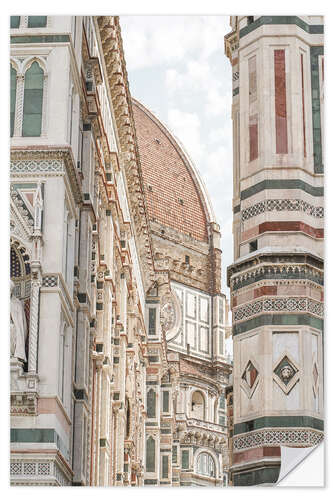 Selvklebende plakat The Duomo, Florence II