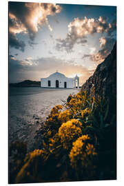 Magnettafel Zakyntos St.Nikolaus Kirche am St. Nicolas Beach