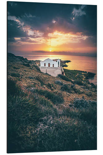 Cuadro de aluminio Zakyntos St. Nicholas Church on St. Nicolas Beach